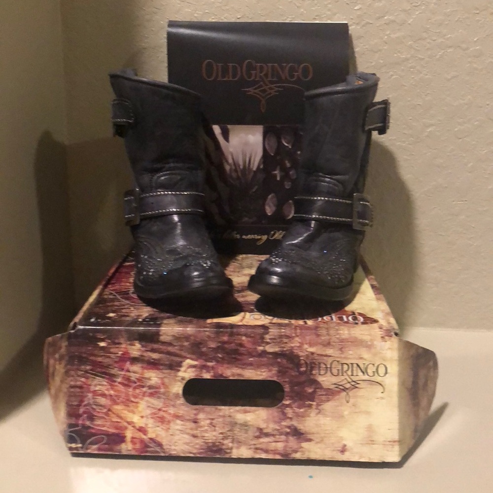 Old Gringo Swarovski Eagle Boots. Casty 8”